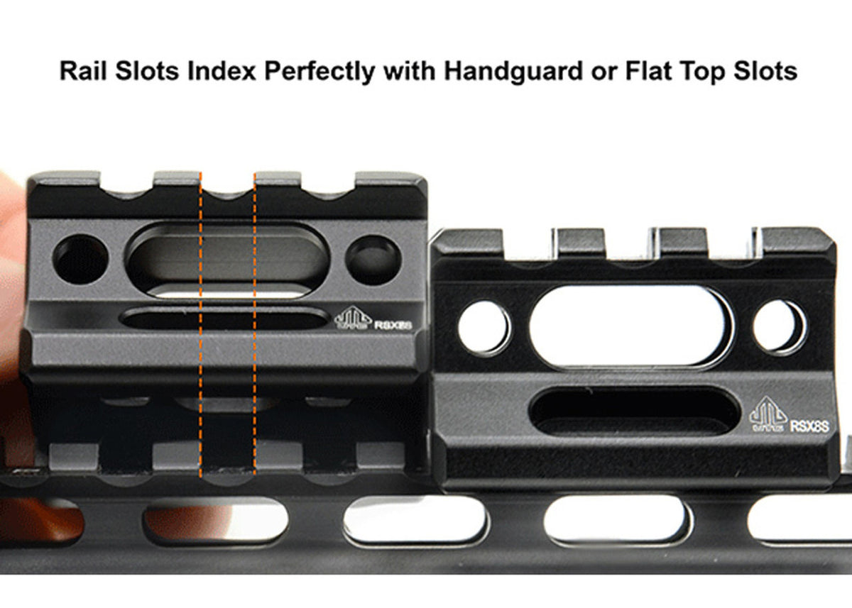UTG 3 Slot 0.83h Super Slim Picatinny Riser Mount