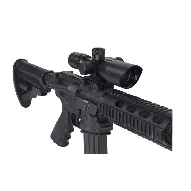 Firefield FF13011 OEM 2.5-10x 40mm Obj 34.86-11.53 ft @ 100 yds FOV 30mm Tube Black Matte Finish Illuminated Red/Green Mil-Dot (SFP)