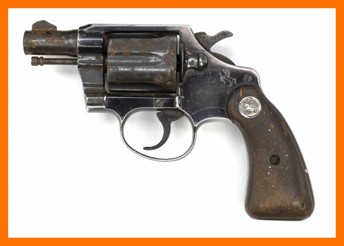 Colt Cobra Revolver, .38 Special, 2 Barrel, Nickel1388