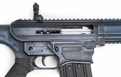 Armelegant 12ga Semi Automatic AR Style Shotgun - Battle-Worn Titanium Blue
