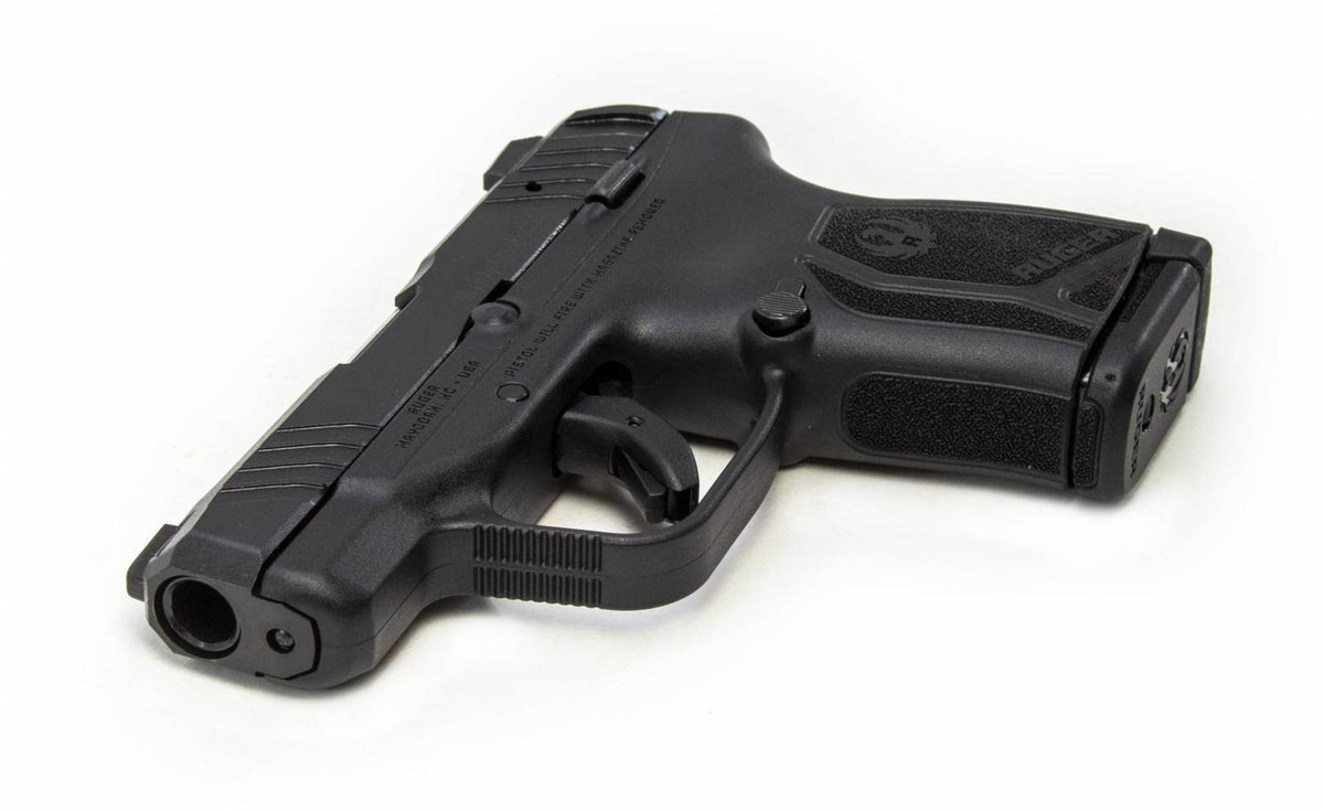 Ruger 13716 LCP Max 380 ACP 2.80 10+1 Black Polymer Frame Black Oxide Steel Black Polymer Grip