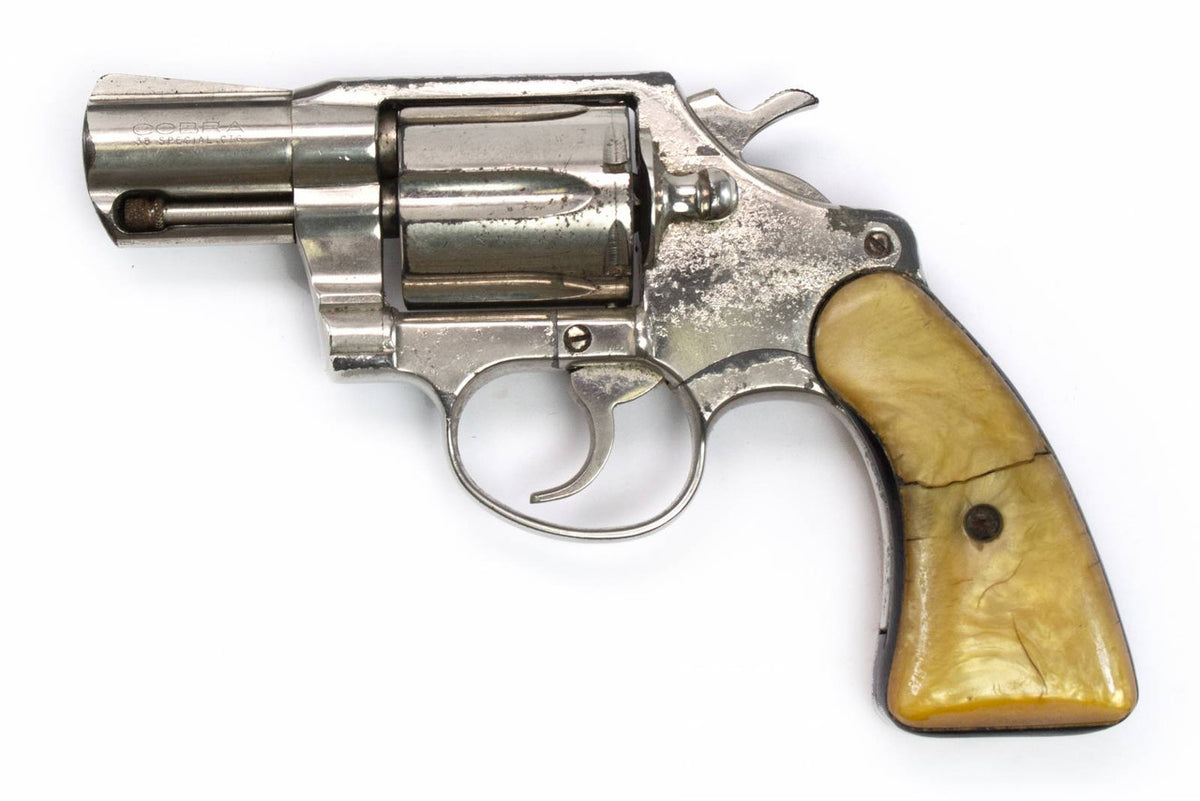 Colt Cobra Revolver, .38 Special, 2 Barrel, Nickel7219