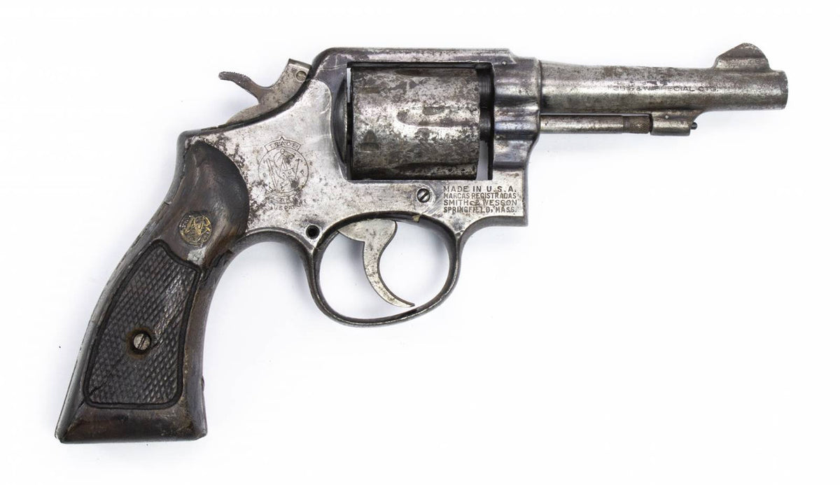 S&W 10-5 38 SPL 4 BARREL SQUARE BUTT BLUED2670