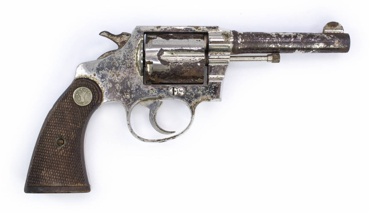 Colt Revolver Pocket .38 Special 4 Barrel, Nickel4498