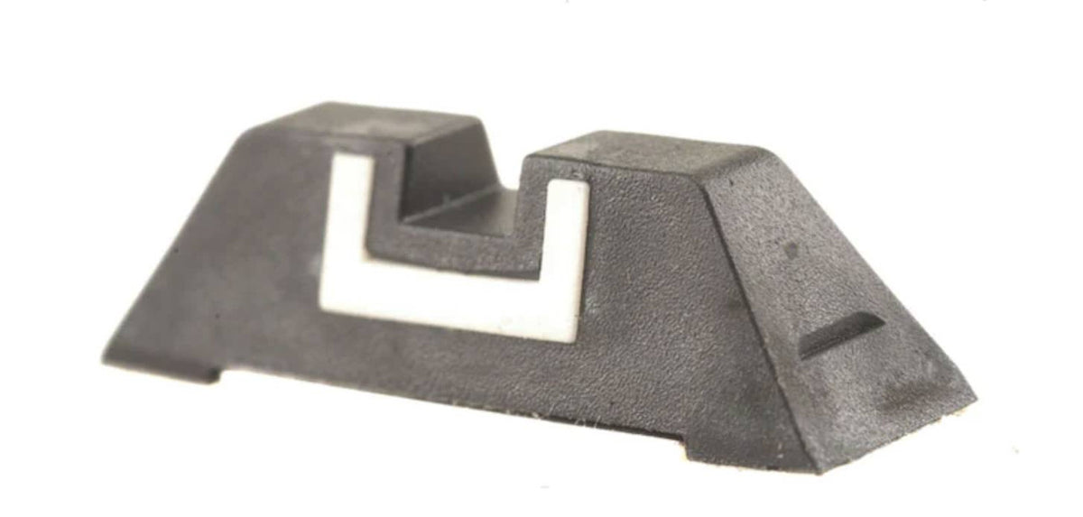 Glock Factory Square Rear Sight - Polymer