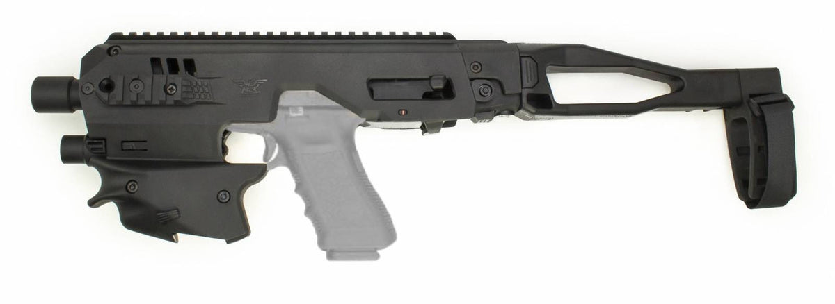 Command Arms MCK43/48GEN2 Micro Conversion Kit Micro Glock 43, 43x, 48 Black Black
