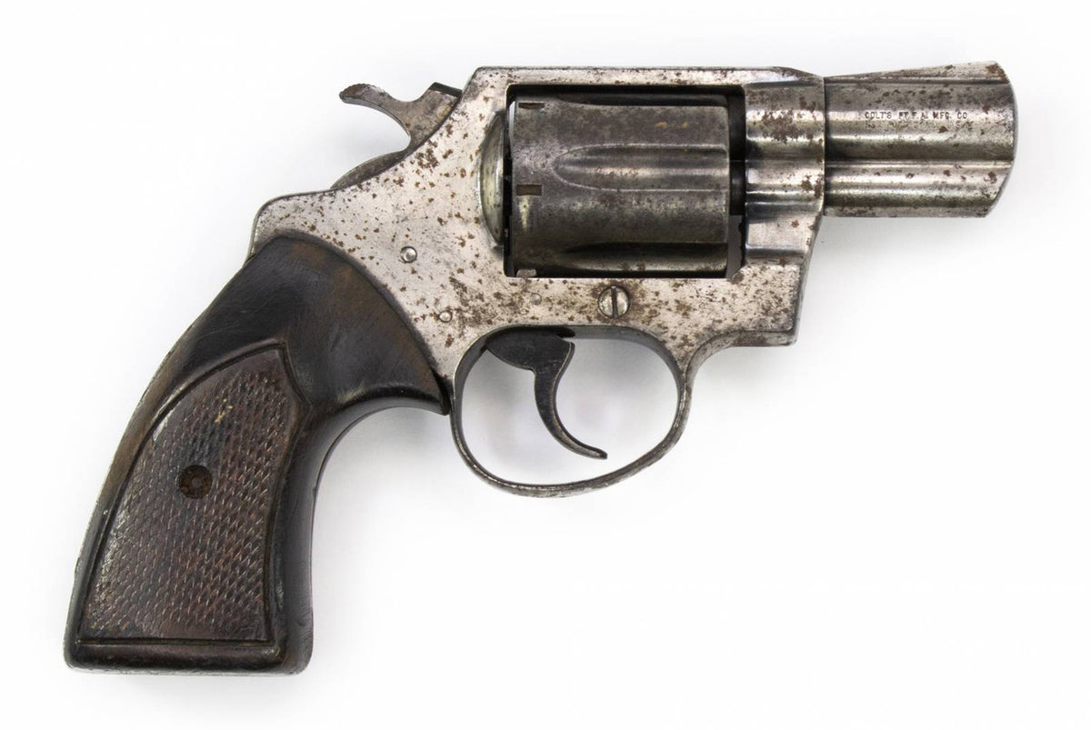 Colt Detective Revolver, .38 Special, 2 Barrel, Blued