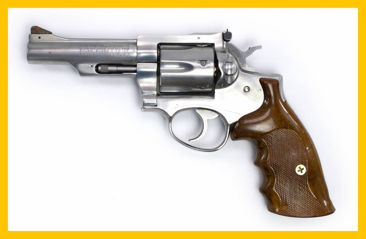 RUGER SECURITY SIX 357 MAG 4 BARREL STAINLESS STEEL