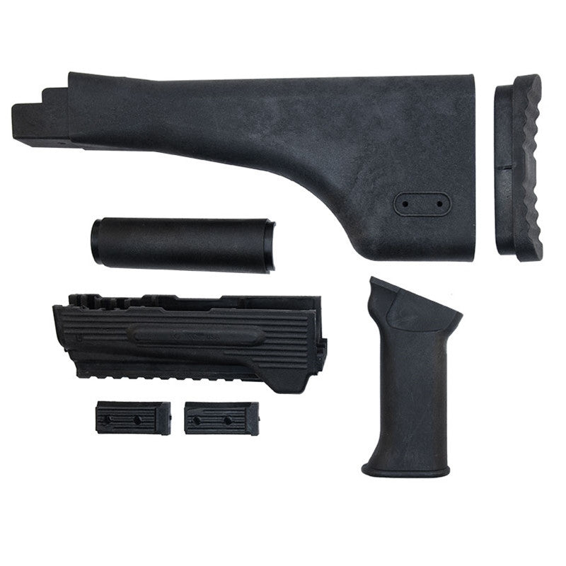 AK-47 Club-Style Stock Set - Black