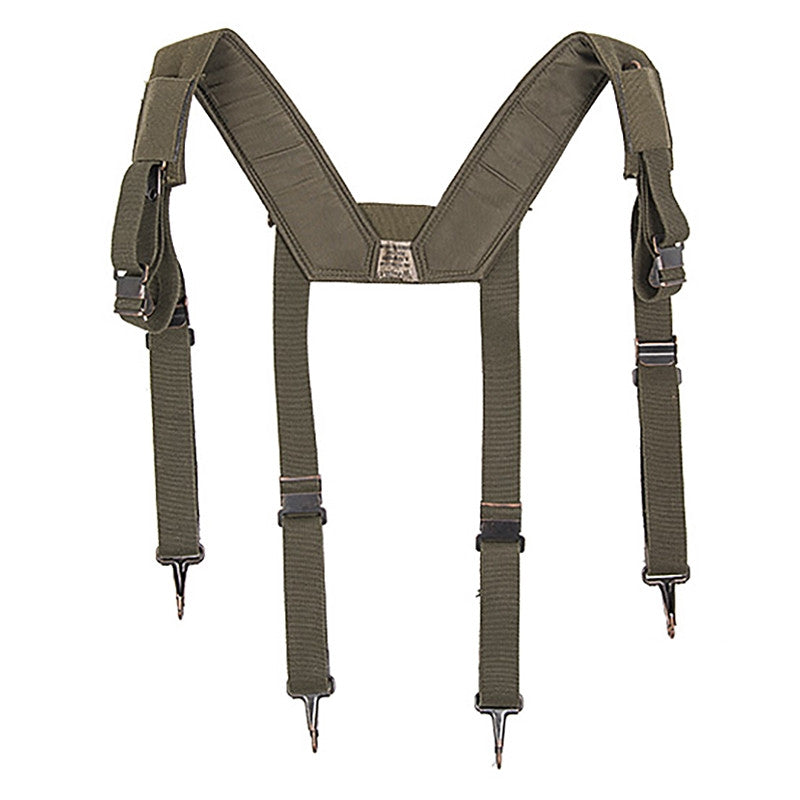 Austrian OD Nylon Rucksack with Suspenders (Like New)
