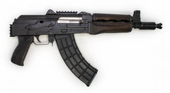 Zastava AK47 Pistol ZPAP92 7.62x39 with Top and Rear Rail, Wooden Handguard and 30rd Magazine