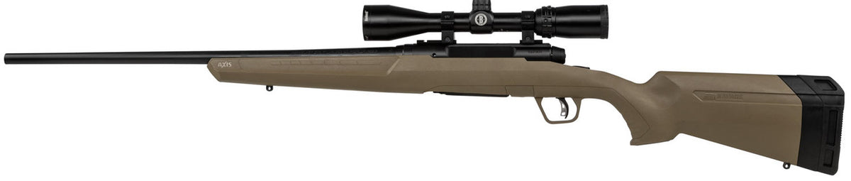 Savage Arms 57174 Axis II XP 308 Win 4+1 Cap 22 Matte Black Rec/Barrel Flat Dark Earth Stock Right Hand (Full Size) Includes Bushnell Banner 3-9x40mm Scope