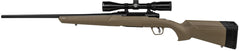 Savage Arms 57174 Axis II XP 308 Win 4+1 Cap 22 Matte Black Rec/Barrel Flat Dark Earth Stock Right Hand (Full Size) Includes Bushnell Banner 3-9x40mm Scope
