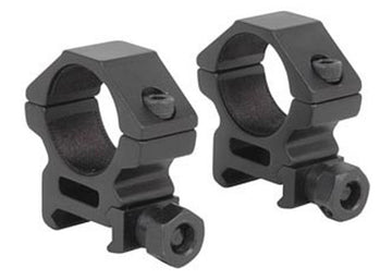 UTG RINGS 1 LOW PROFILE MATTE BLACK PICATINNY/WEAVER