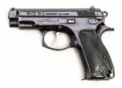 Ceska 9mm CZ75D Compact Black Pistol6527