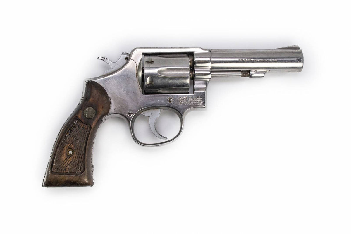 S&W Revolver 64-3, .38 Special 4" Barrel Stainless Steel Revolver