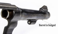 S&W 10-5 38 SPECIAL 4 BARREL SQUARE BUTT BLUED REVOLVER