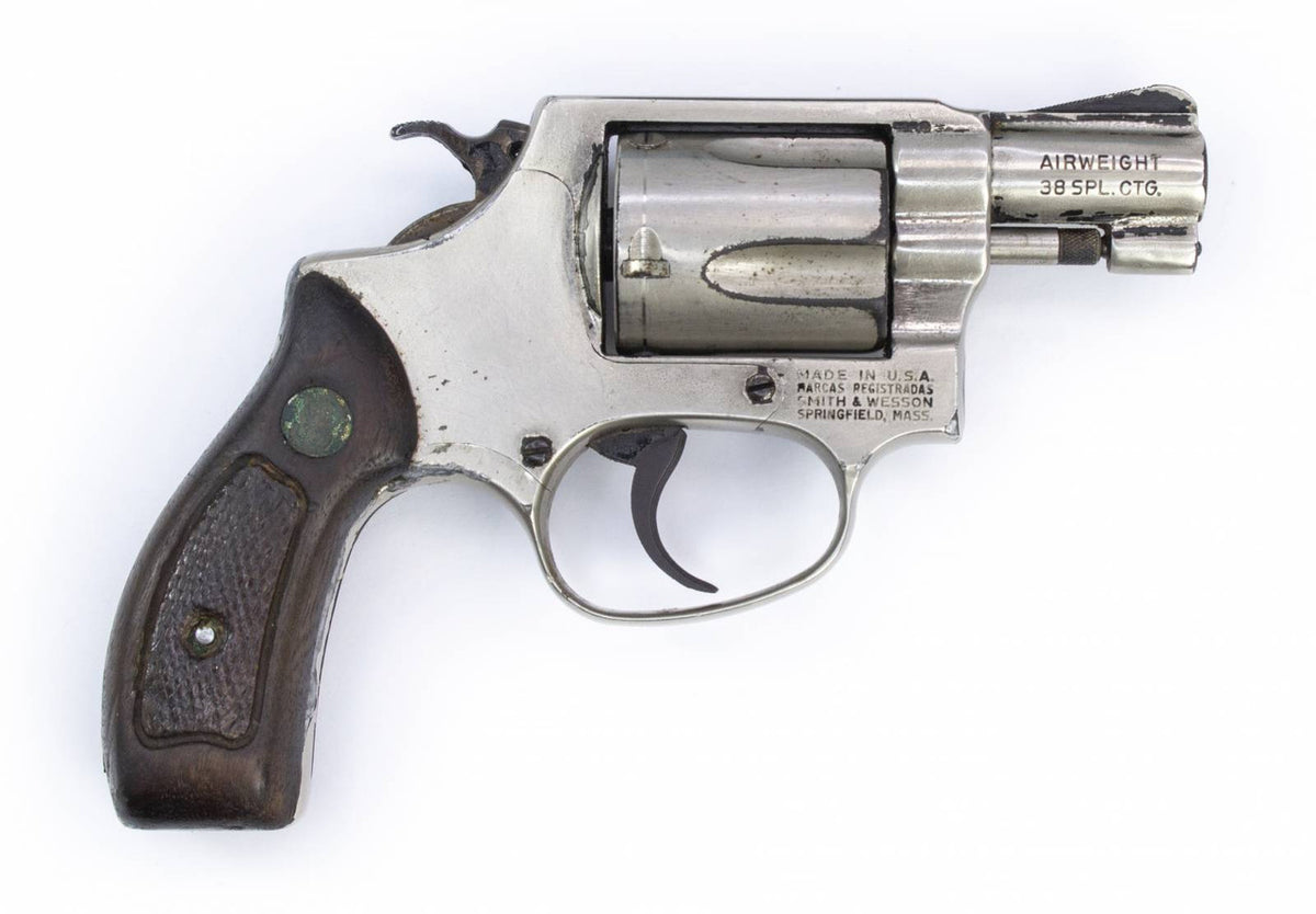 S&W Revolver 37, 38 Special 2 Barrel, Fixed Sights, Nickel2