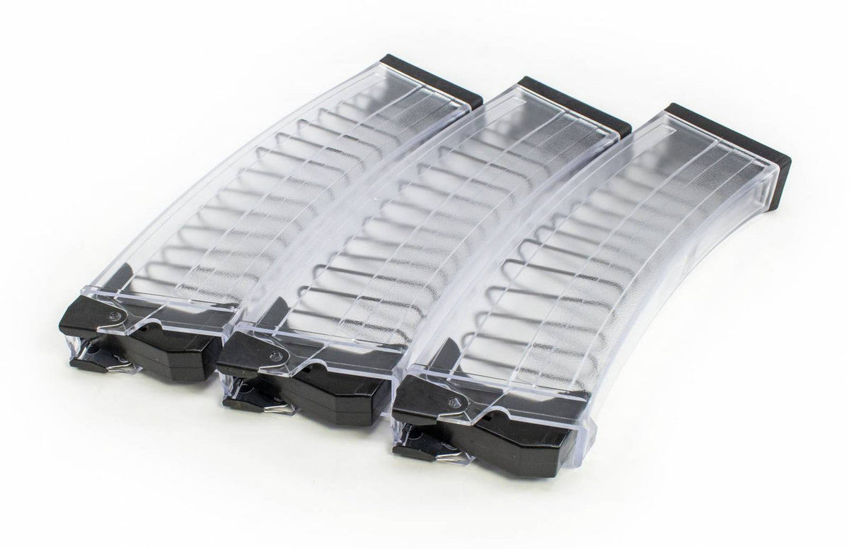 Saiga 12ga 10rd Shotgun Clear Magazine - 3pk