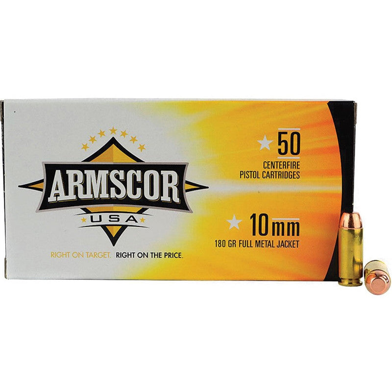 10mm FMJ Armscor 180GR - 50rds