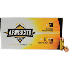 10mm FMJ Armscor 180GR - 50rds