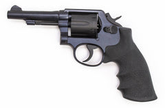 S&W 10-5 .38 SPL 4" TPR BBL SQUARE BUTT BLUE WITH BOBBED HAMMER,REFINISHED