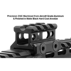 UTG 3 Slot 0.75h Super Slim Picatinny Riser Mount