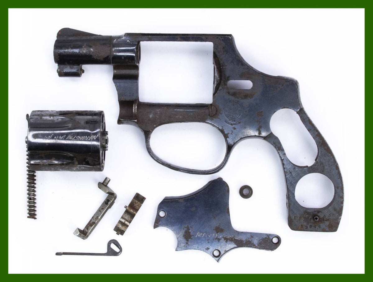 S&W 36 .38 SPECIAL 2" BARREL FIXED SIGHTS ROUND BUTT BLUED