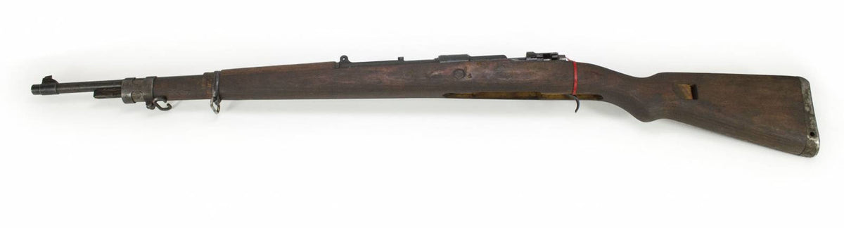 Bruno K98 8mm Bolt w/ Winter Markings Ground Off w/ Bolt Stop Barreled Receiver