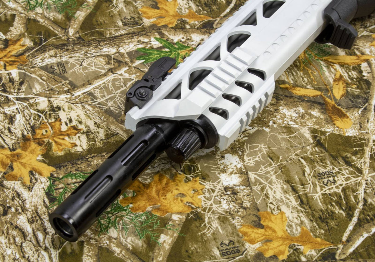 Monastor 102 12GA  White Semi-Auto Shotgun