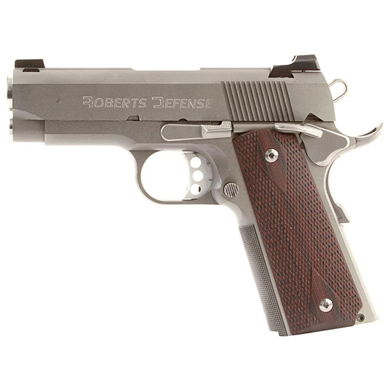 Roberts Defense SuperGrade Stainless 1911 .45ACP  3-1/2 Barrel