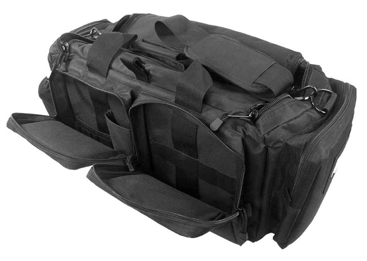 Large Expert Range Bag w/ Removable, Padded Organizer Insert - Black