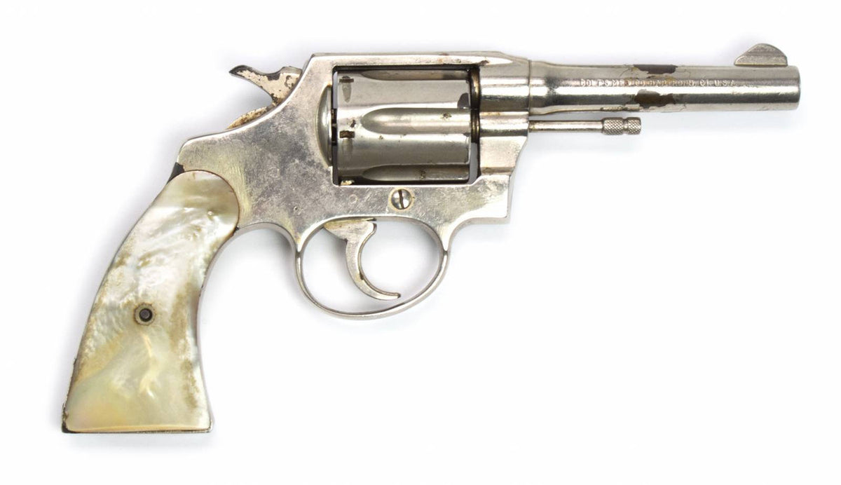 Colt Police Positive Special Revolver, .38 Special, 4 Barrel, Nickel2500