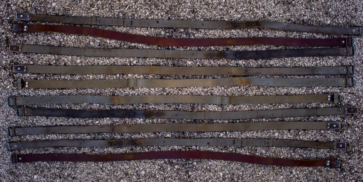 AK-47 Leather Slings (Used) - 10 PACK