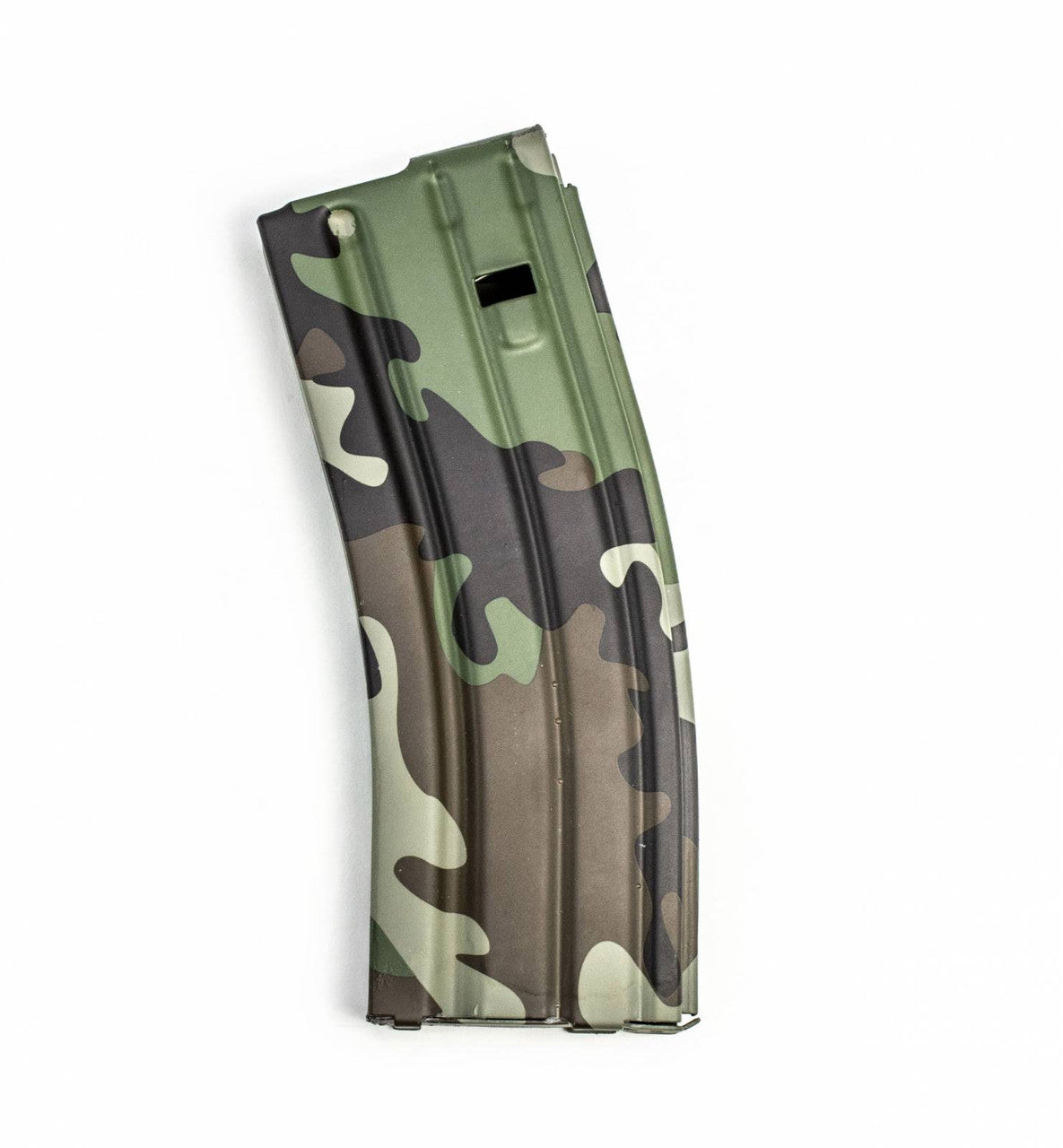 AR-15 .223/5.56 30rd Woodland Camo Hydrodipped Steel Mag