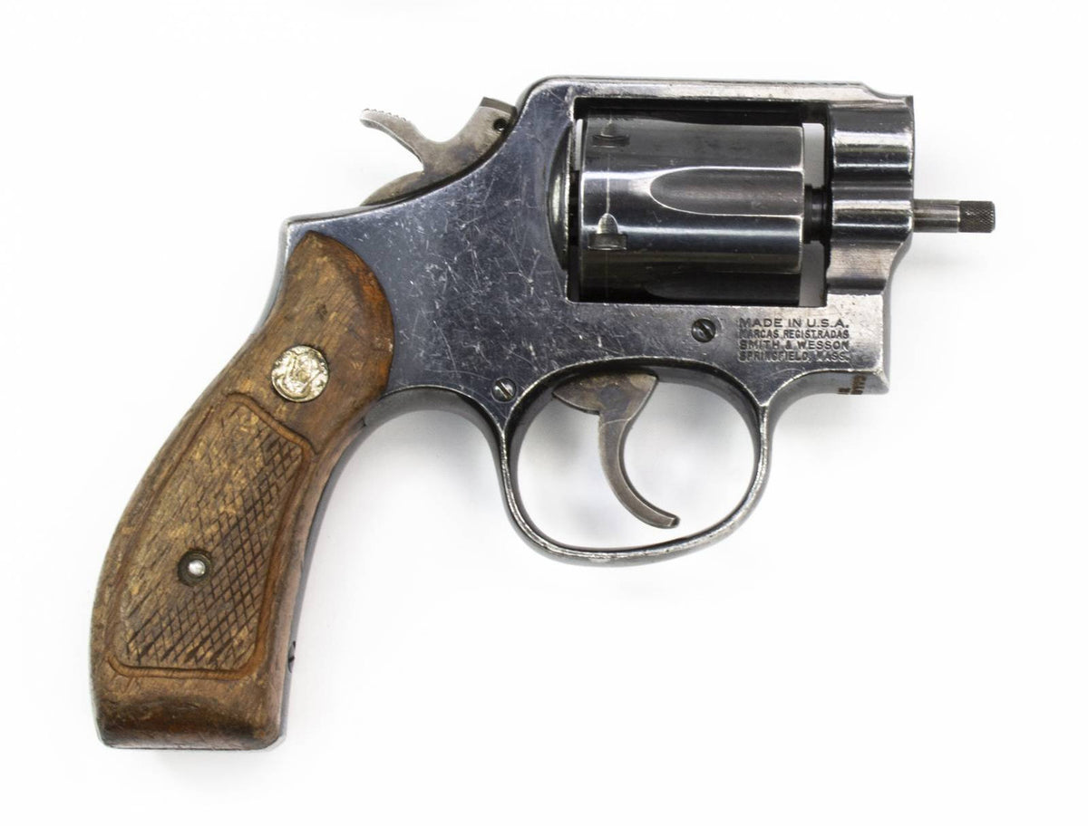 S&W 10-7 Revolver, .38 Special, No Barrel, Blued3814
