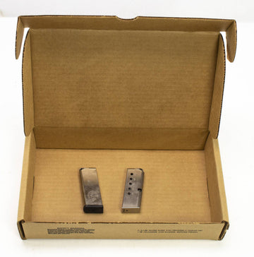 (2) NORTH AMERICAN ARMS .32ACP 6RD MAGS
