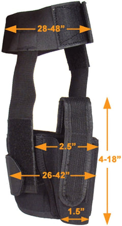 UTG HOLSTER CONCEALED ANKLE HOLSTER BLACK