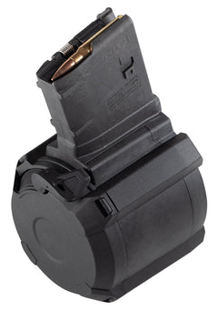 Magpul 7.62x51mm 50rd MAG993-BLK PMAG D-50 308 Win,AR-10,M110,SR25 Black Drum