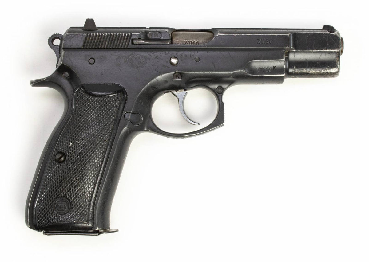 Ceska CZ75 9mm Caliber Black Pistol - Used Condition1218