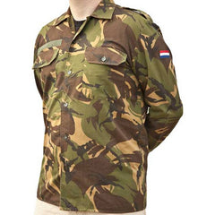 Dutch Camo Long Sleeve Field Shirt - Medium - Used