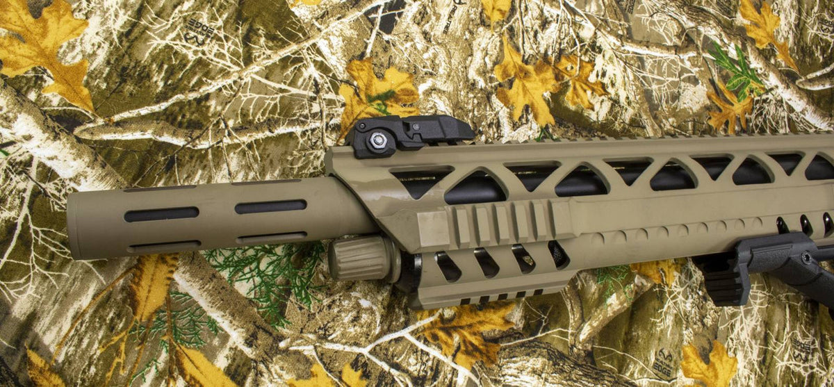 Monastor 102 Dark Earth 12ga Semi Auto Shotgun