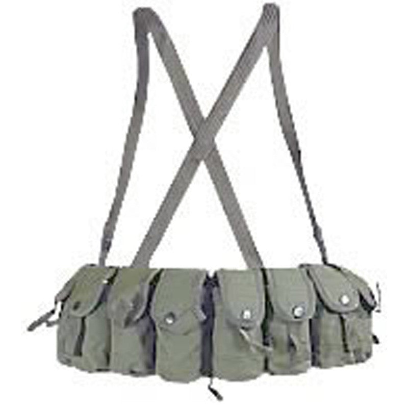 Green Stripper Clip Chest Pouch