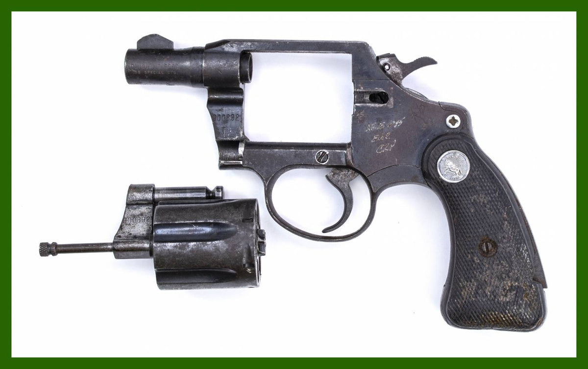 Colt Detective Special Revolver, .38 Special, 2 Barrel, Blued3255