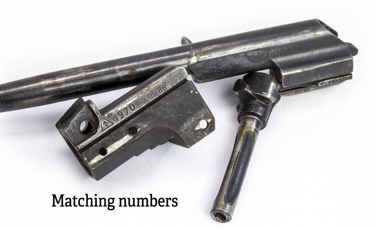 Romanian Model 65 AKM-47 7.62x39 Underfolder Parts Kit - Numbers Matching - Worn Bluing2466