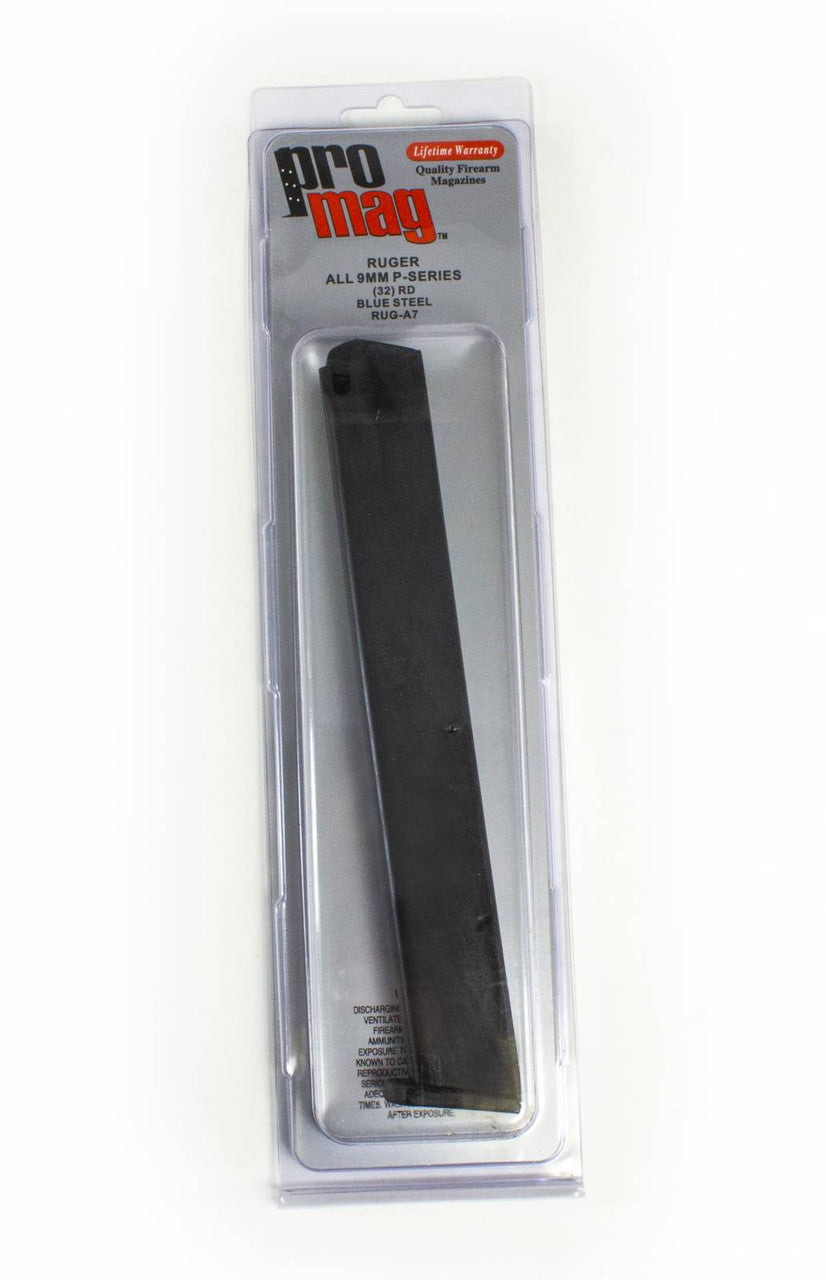 ProMag 9mm 32rd Ruger P89,P93,P95 Black Oxide Extended