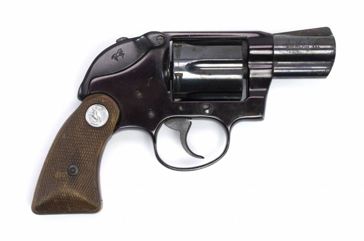 Colt Agent Revolver w/Hammer Shroud .38 Special 2 Barrel, Blued9396