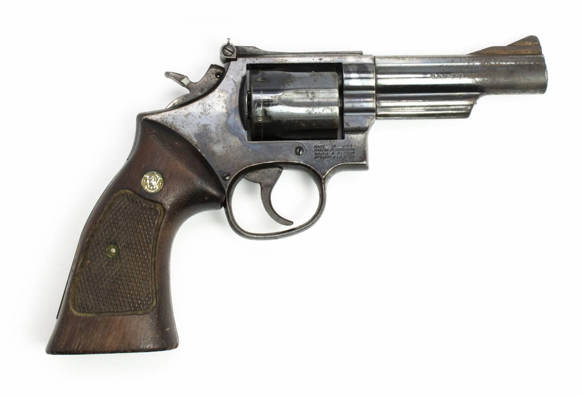 S&W 19-5 357 MAG 4 Barrel Adjustable Sight Blued Revolver