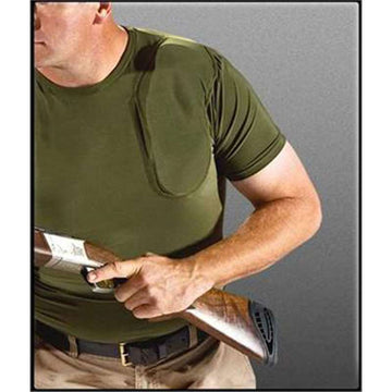Wilson EVOSHIELD Men‚Äö√Ñ√¥s Protective Recoil Shoulder Guard Shooting Shirt - Size Medium LH