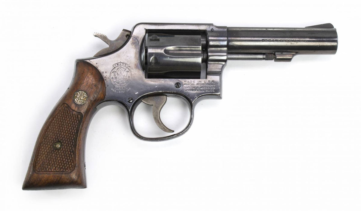 S&W 10-8 Revolver, .38 Special, 4 Heavy Barrel, Blued9551